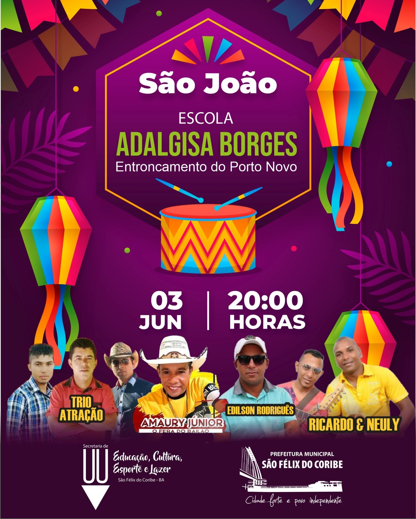 SÃO JOÃO ADALGISA BORGES 2022