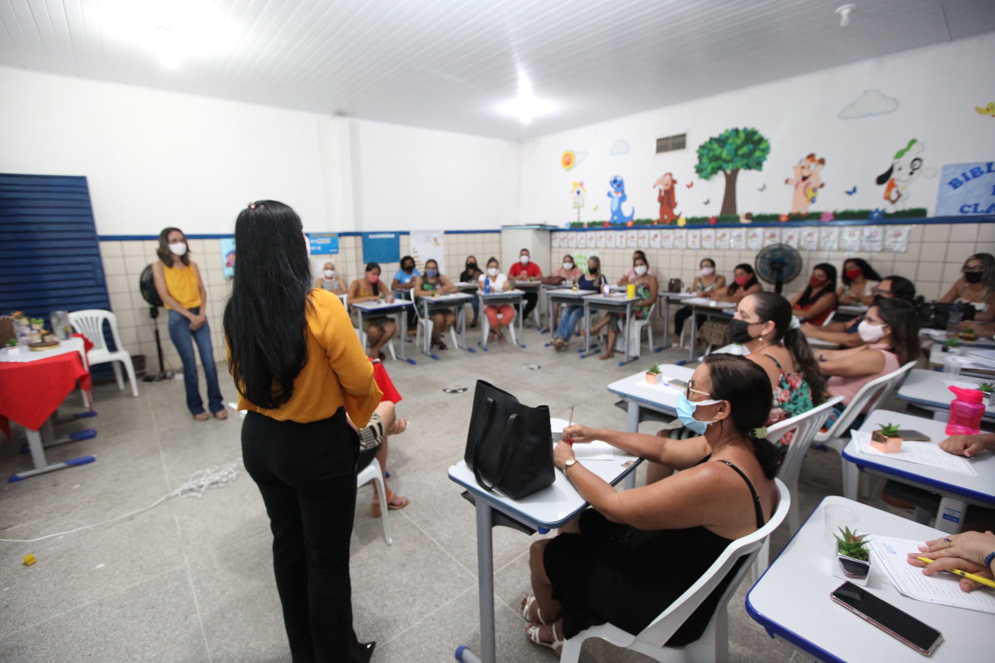 EQUIPE PEDAGOGICA EM AÇÃO