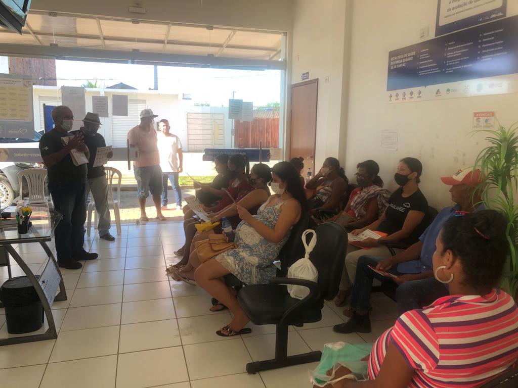 BATE PAPO COM GESTANTES PARA TRATAR DE SAÚDE