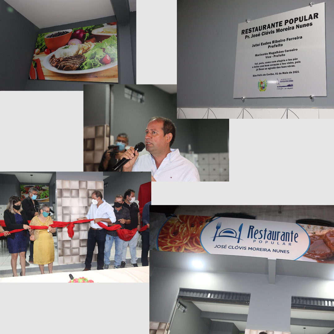INAUGURAÇÃO DO RESTAURANTE POPULAR